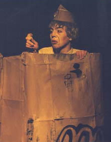 scene from Beckett's play "Endgame"